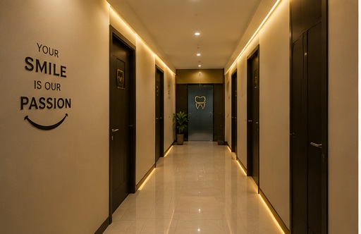 Clinic hallway