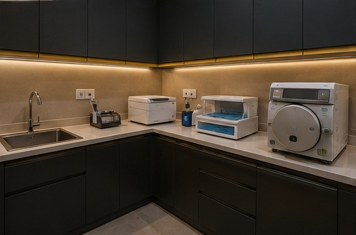Dental sterilization area
